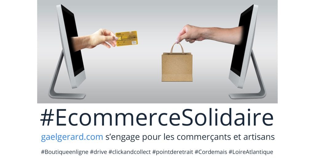 #ecommercesolidaire, gaelgerard.com s'engage pour le commerce français